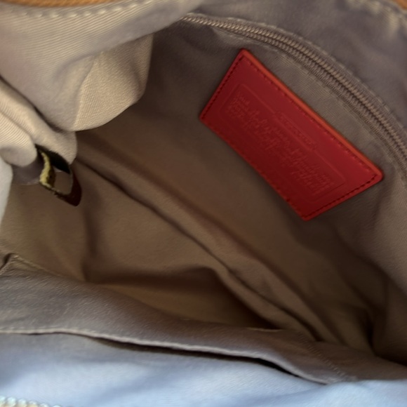 🔥COACH signature stripe vintage handbag F19218 - Picture 5 of 11